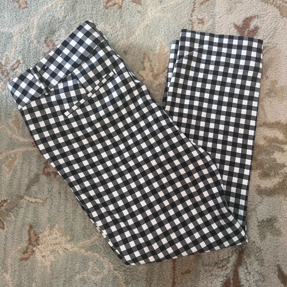 Loft gingham pants
